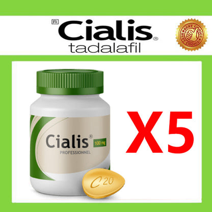🧨[Eli Lilly] Cialis Professional Edition: Der neueste Wirkstoff, Tadalafil 100 mg/30 Tabletten, die beste Wahl für Patienten mit erektiler Dysfunktion!